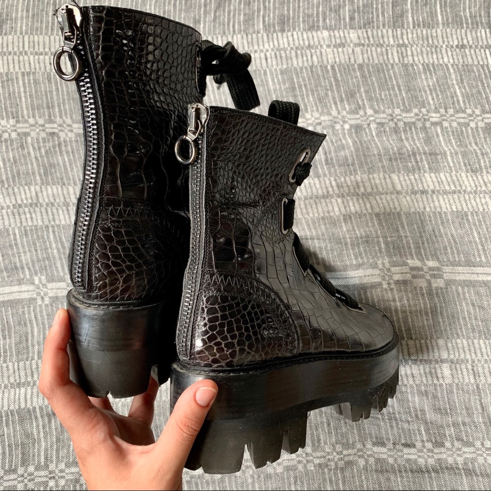 🥀SOLD🥀 Ellery Combat Boots - Picture 5 of 10